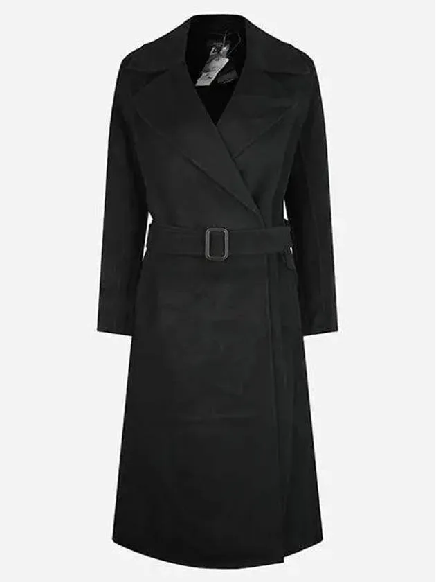 2425016041600 013 Manu Belted Wool Coat Black 1046592