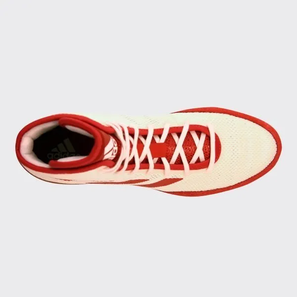 Adidas Shoe Wrestling Tech Fall 2.0 White -Red Stripes