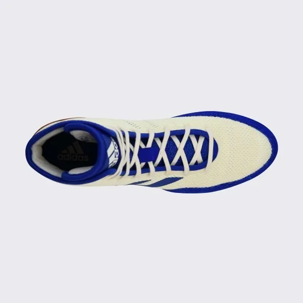 Adidas Shoe Wrestling Tech Fall 2.0 White -Royal Stripes