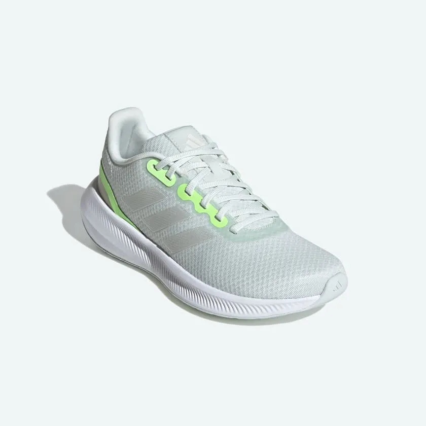 ADIDAS WOMEN'S RUNFALCON WHITE/GREEN SHOE