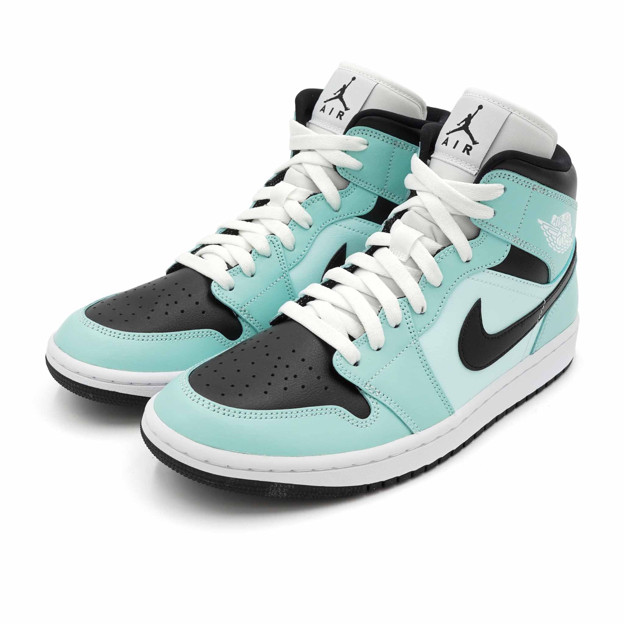 AIR JORDAN 1 MID AQUA BLUE TINT W 2021