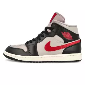 AIR JORDAN 1 MID BLACK COLLEGE GREY (WOMEN'S) 2023