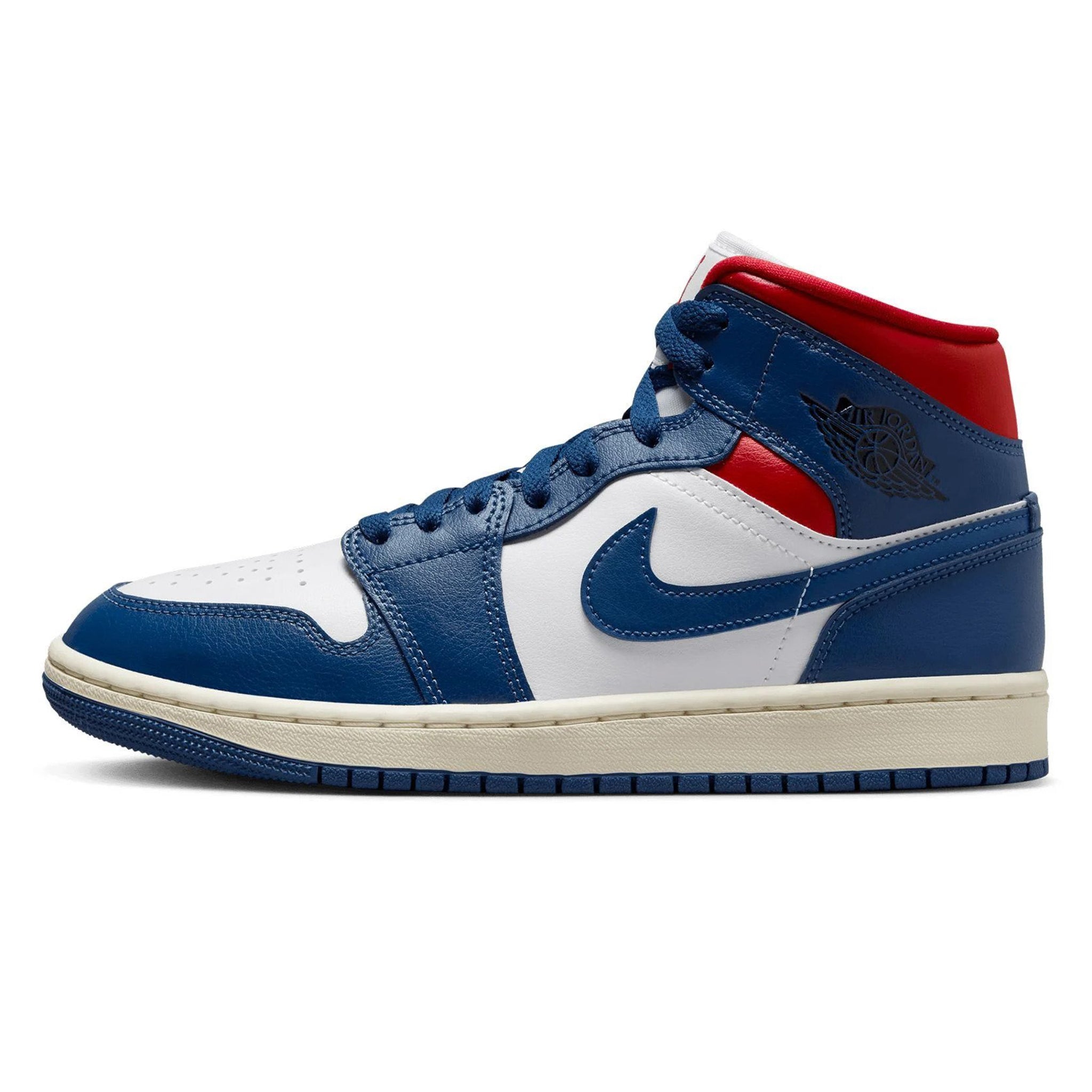 AIR JORDAN 1 MID FRENCH BLUE GYM RED (WOMEN'S) 2023