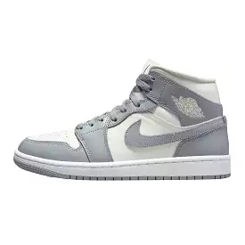 AIR JORDAN 1 MID GREY SAIL (WOMEN'S) 2022