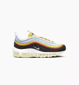 Air Max 97 Set To Rise Grade School Running Shoe - White/Orange