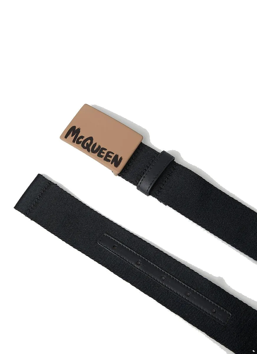 Alexander McQueen Square Buckle Belt