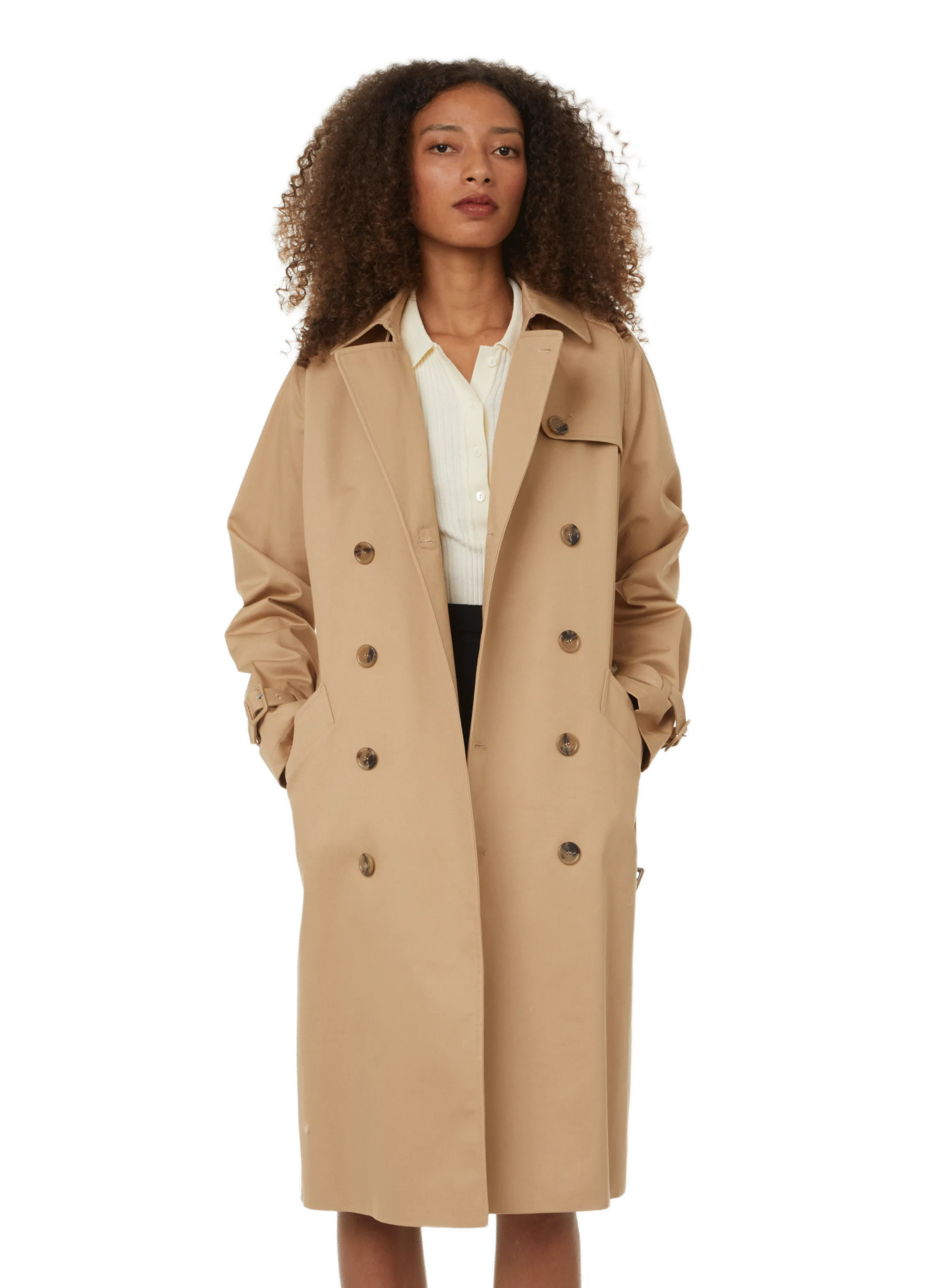 A.P.C.  Greta trench coat - Brown