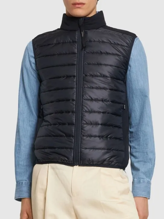 ASPESI   Lightweight quilted nylon puffer vest 