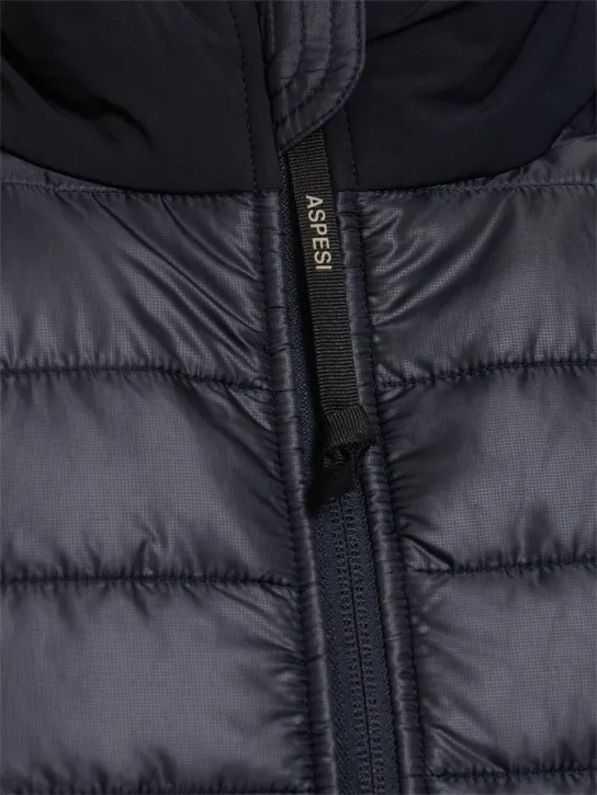 ASPESI   Lightweight quilted nylon puffer vest 