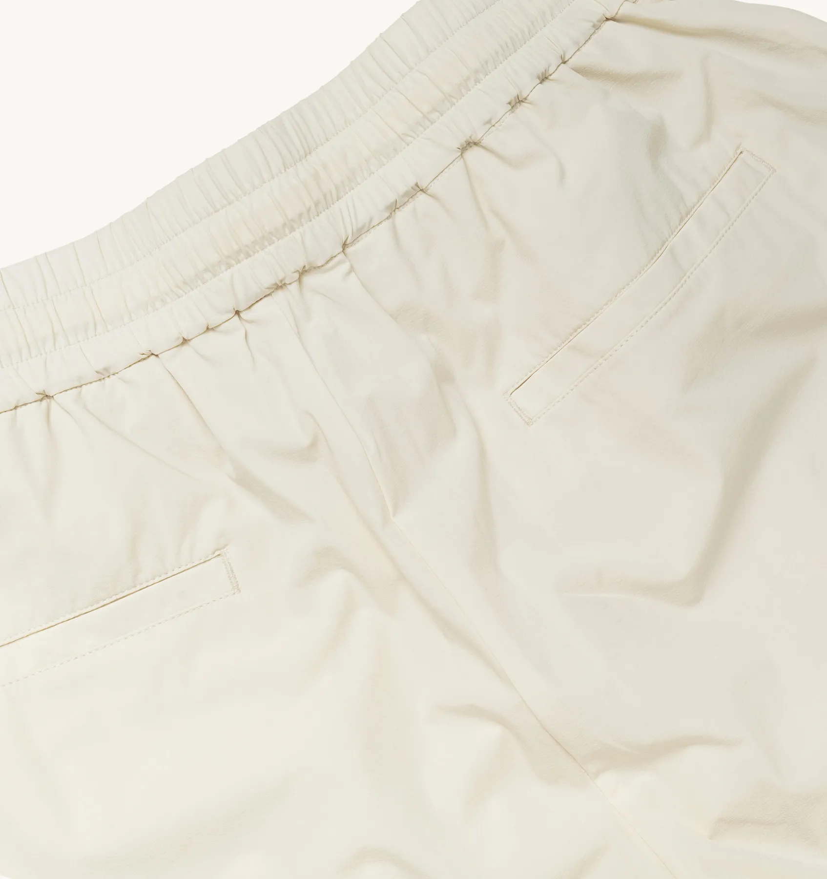 AUTRY APPAREL WOMAN  UNISEX JOGGERS IN WHITE NYLON