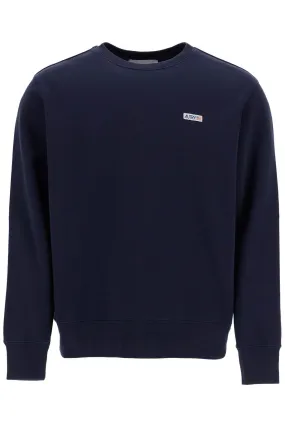 Autry Relaxed Fit Crewneck Sweat   Blue