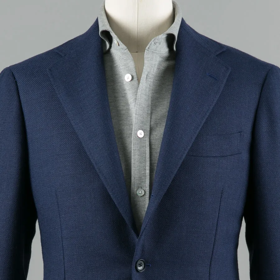 BALLOON WOOL SPORT COAT BLUE