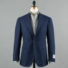 BALLOON WOOL SPORT COAT BLUE