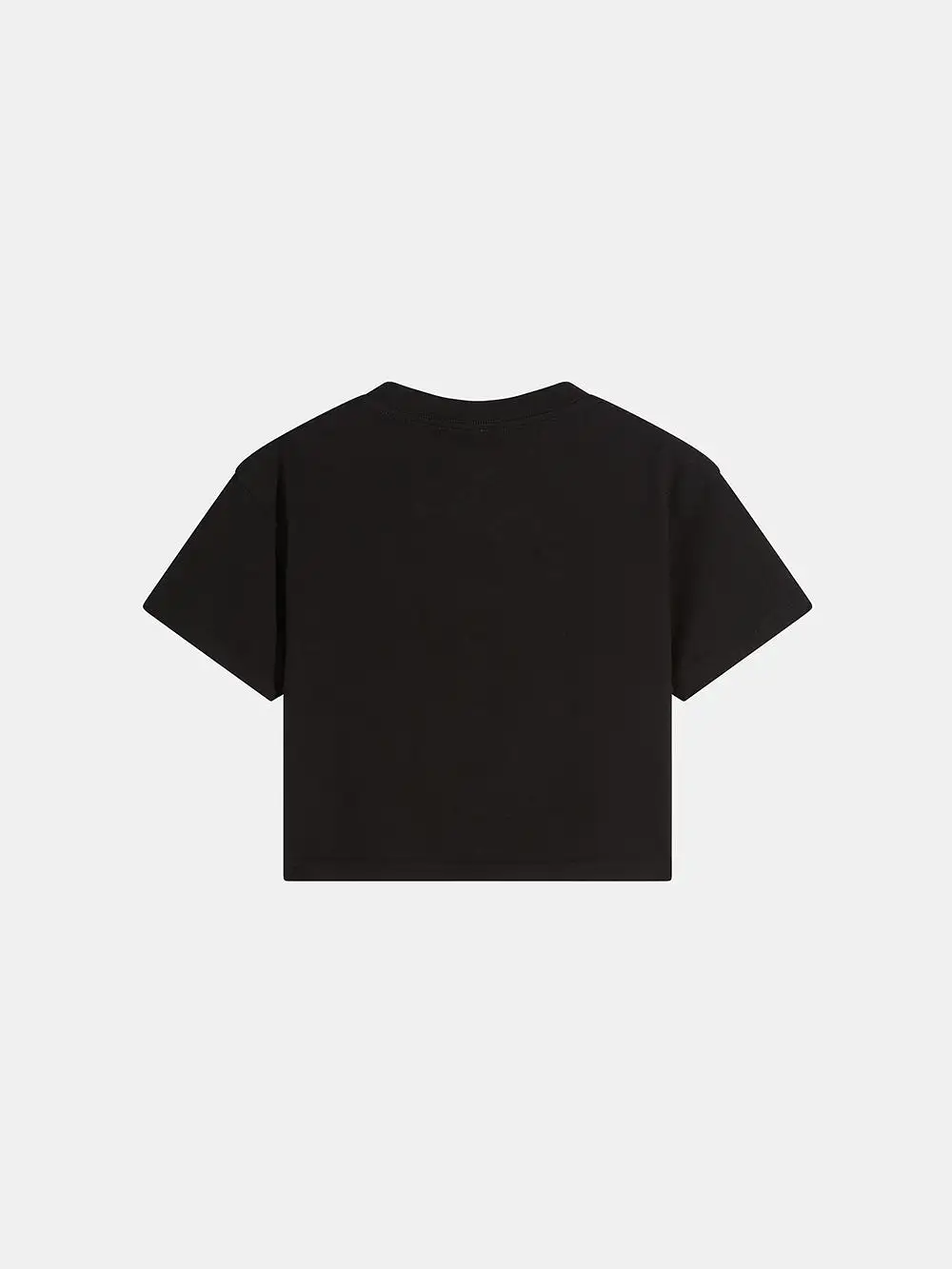 BARRY'S BLACK CROP TEE