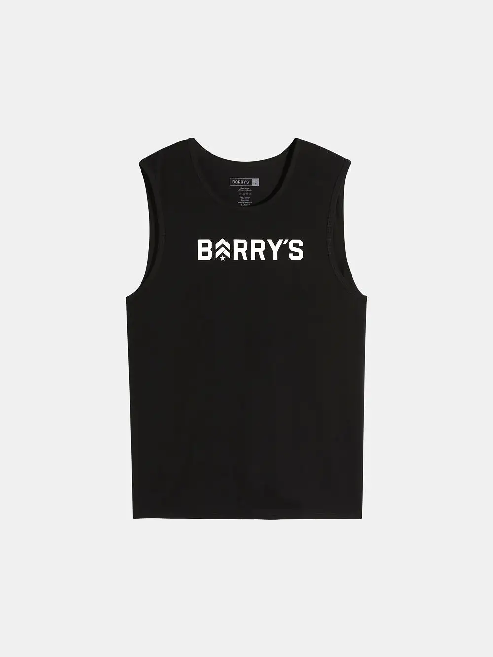 BARRY'S BLACK FEARLESS TANK