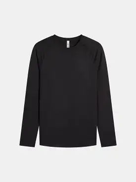 BARRY'S BLACK LONG SLEEVE TEE