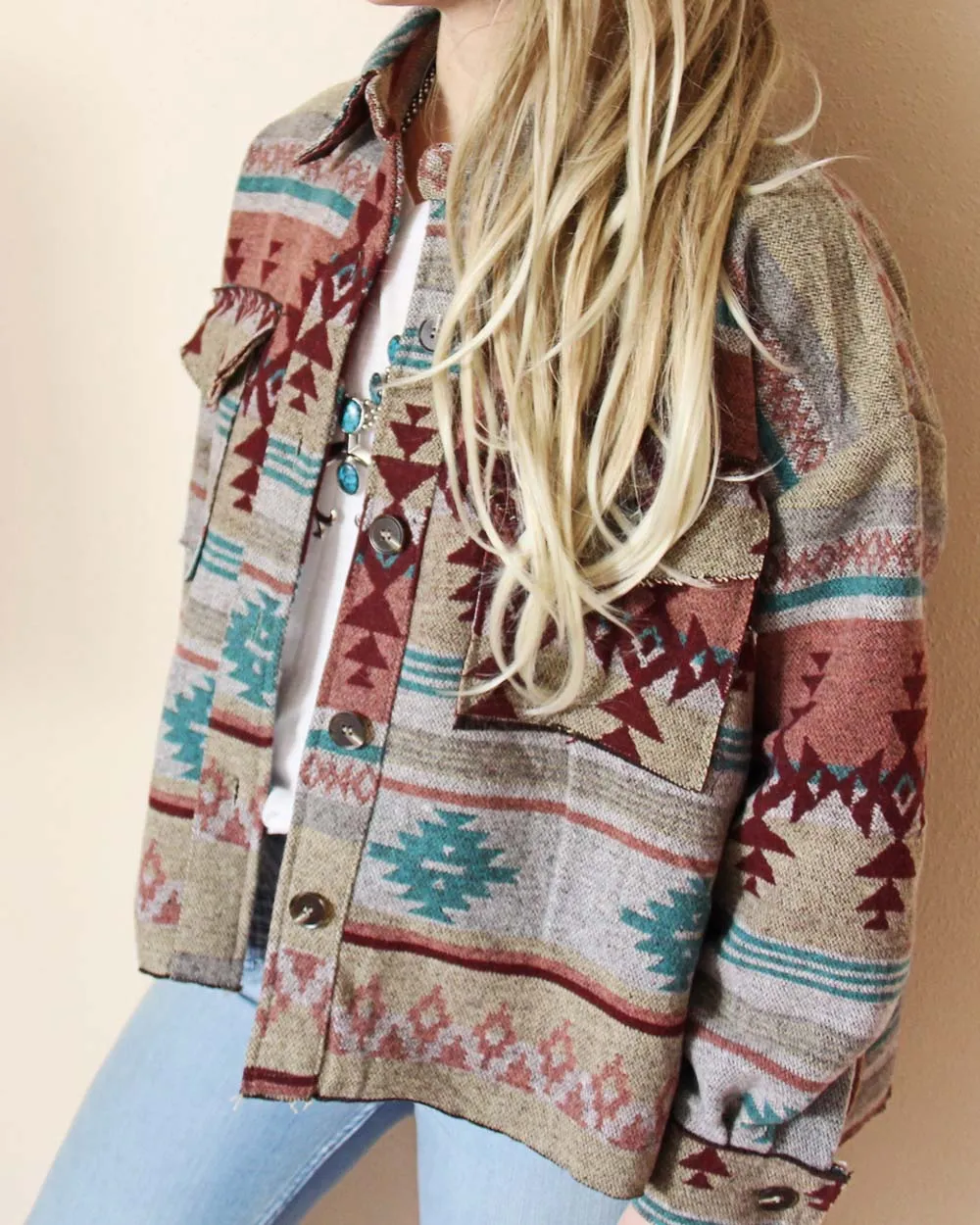 Bozeman Cozy Jacket in Desert