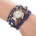 Bracelet Watch Women Rhinestone Crystal Relogio Feminino PU Leather Strap Gift Dress Clock