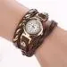 Bracelet Watch Women Rhinestone Crystal Relogio Feminino PU Leather Strap Gift Dress Clock