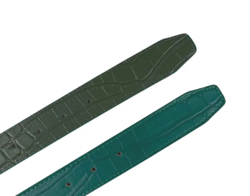 Cesoli Reversible Leather Belt - (six color sets)