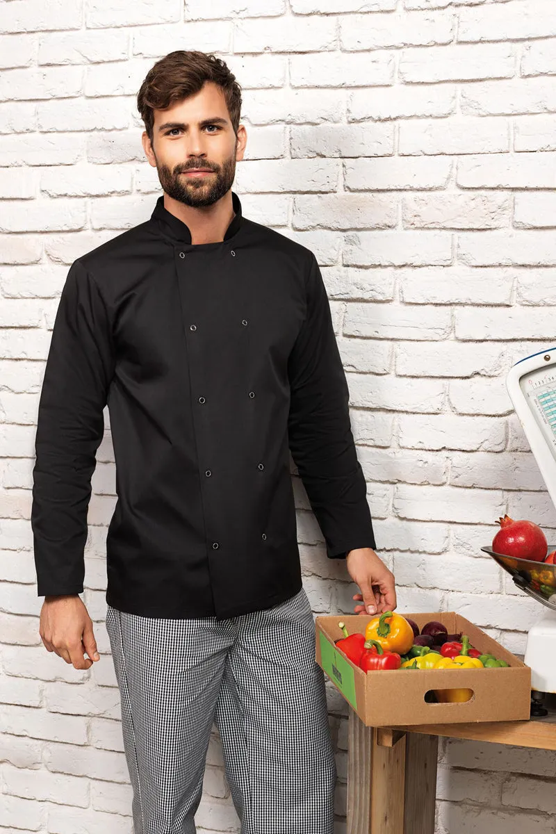 Chef's Long Sleeve Stud Coat