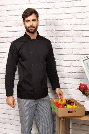 Chef's Long Sleeve Stud Coat