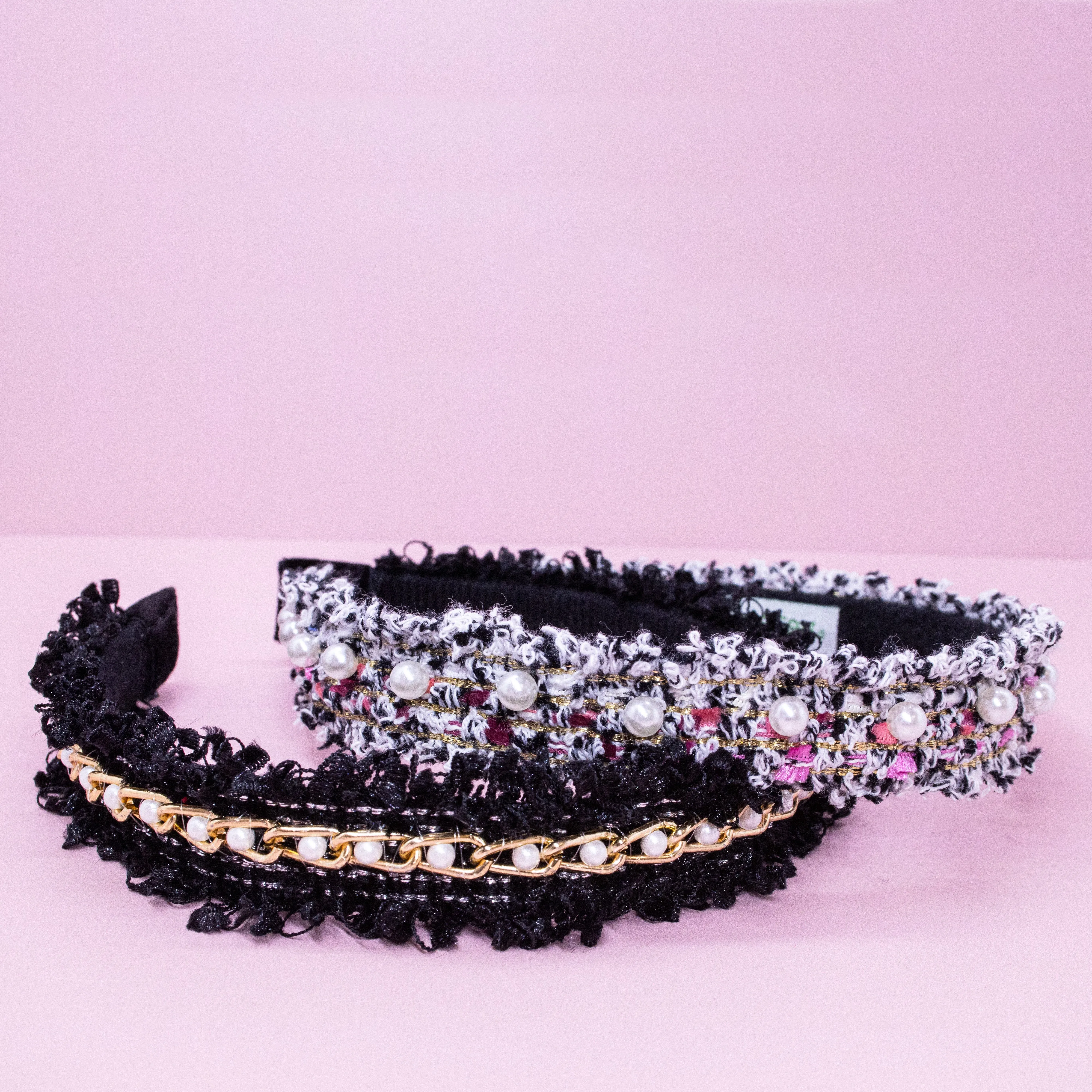 Confetti Pearl Headbands - 2 Pack