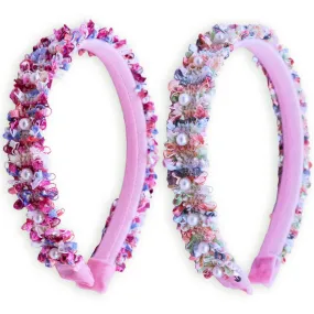 Confetti Pearl Headbands - 2 Pack