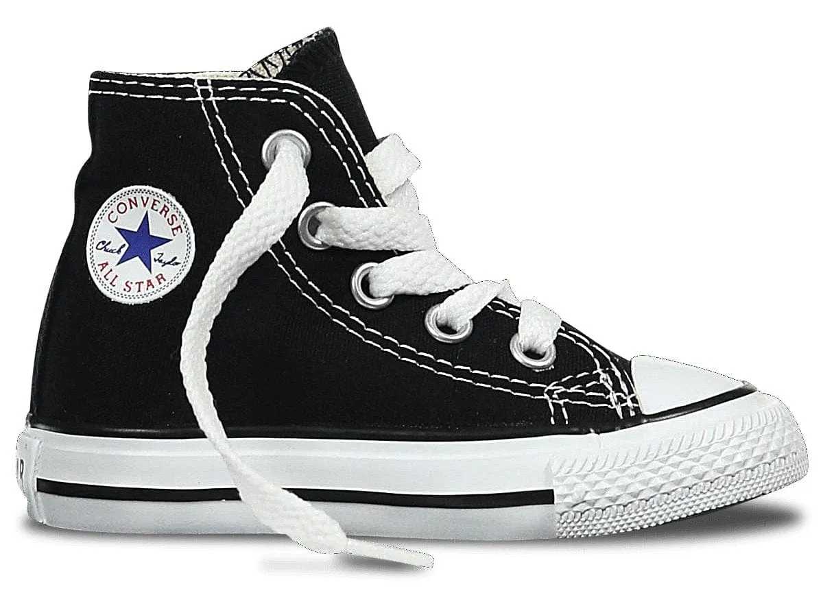 CONVERSE KIDS CHUCK TAYLOR ALL STAR HIGH TOP BLACK/WHITE SHOE