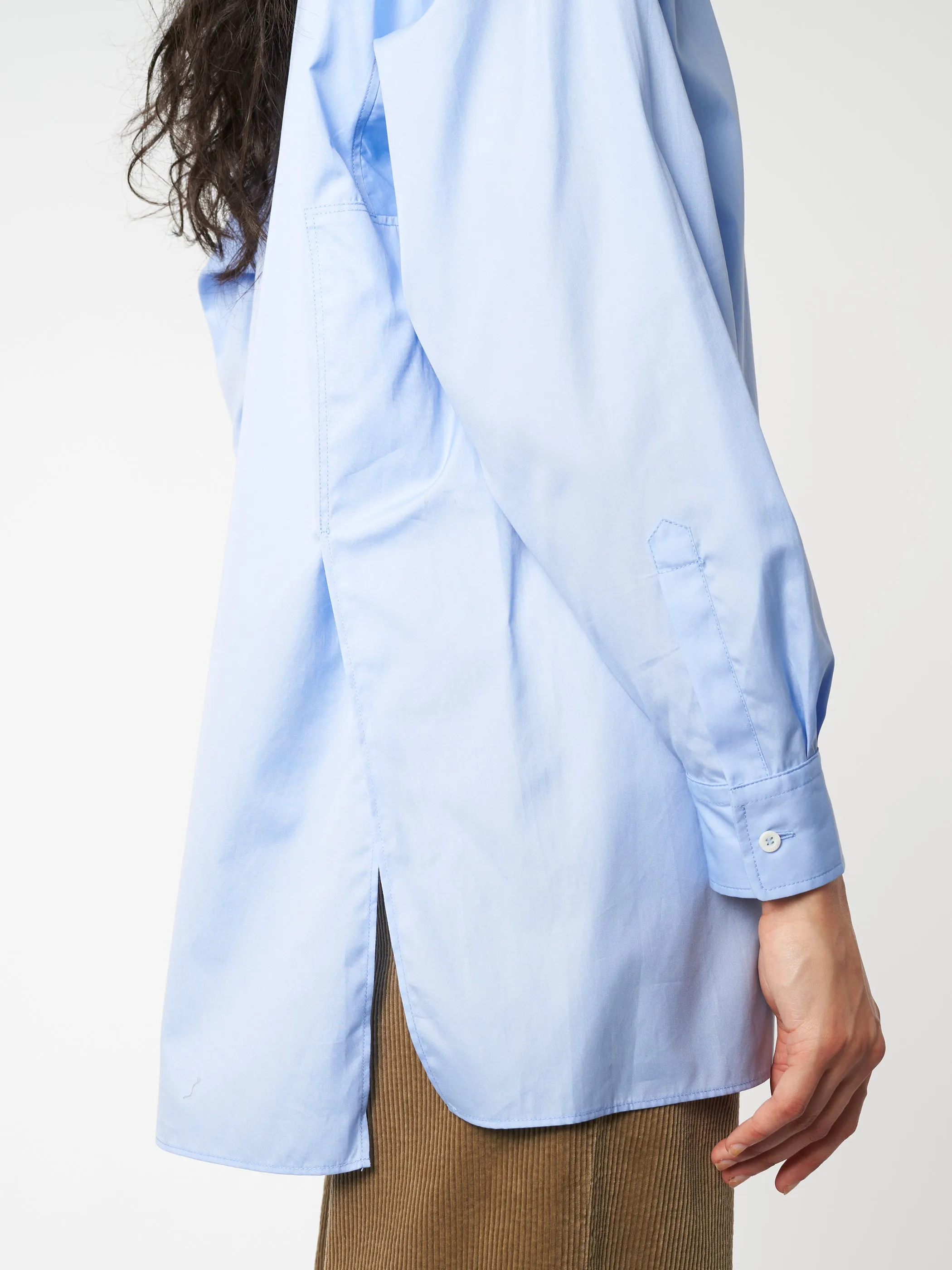 Cotton Poplin Loose Fit Shirt