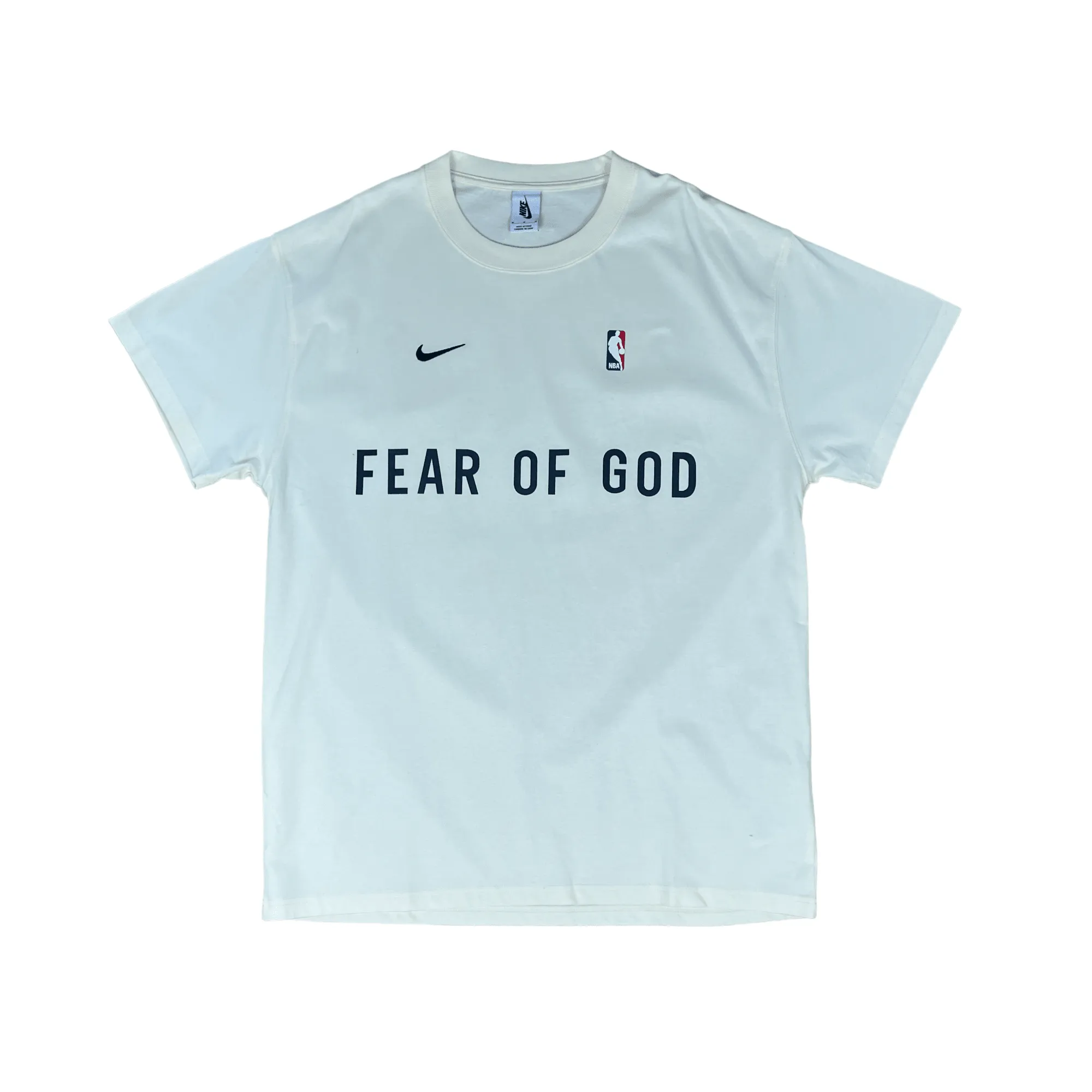 Cream Nike x Fear of God (FOG) Tee - Medium