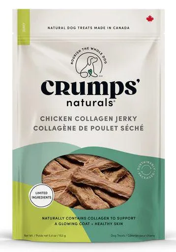 Crumps Chicken Collagen Jerky Treats Dog 153g