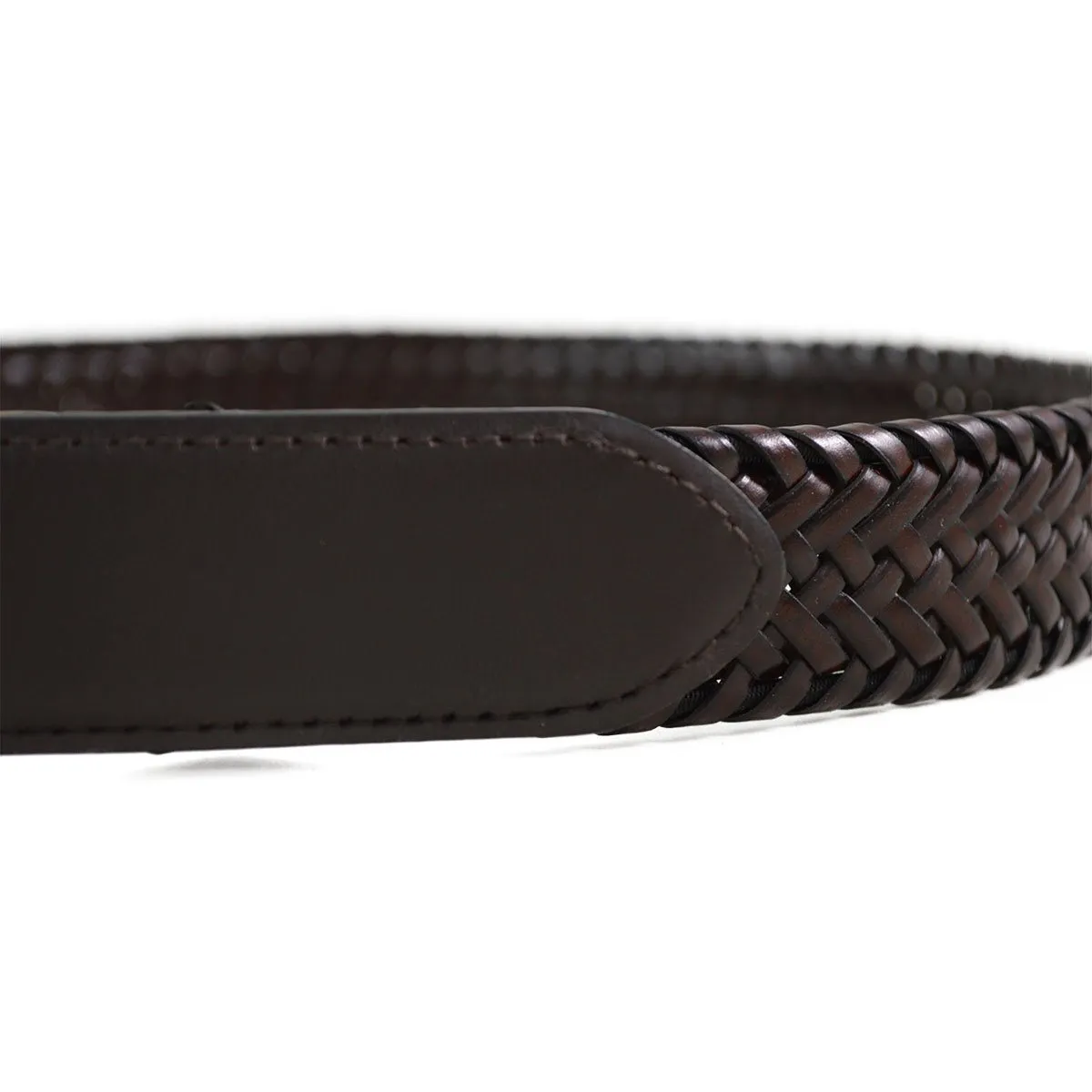 DENTS Plaited Leather Belt