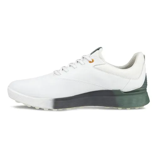 Ecco Men's Golf S-Three Shoe in White