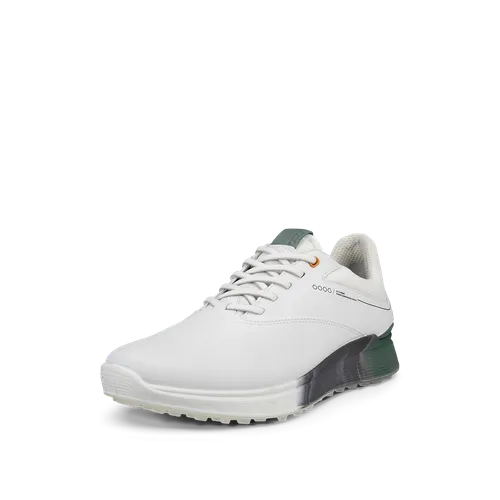 Ecco Men's Golf S-Three Shoe in White