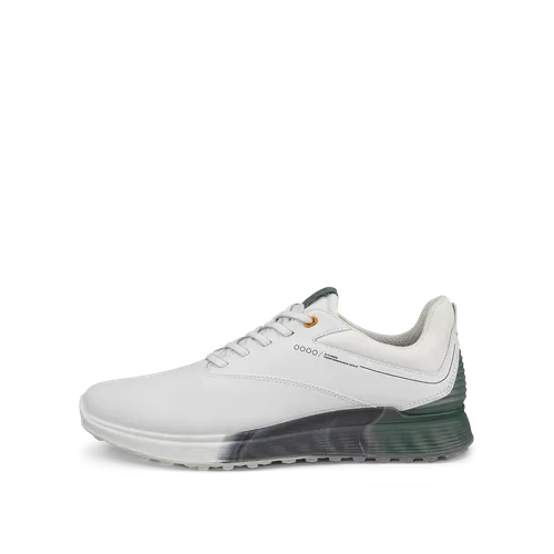 Ecco Men's Golf S-Three Shoe in White