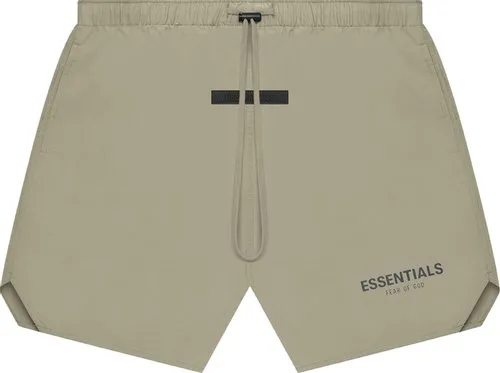 Essentials Fear Of God - Nylon Running Shorts - Pistachio