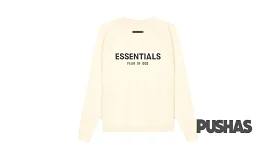 ESSENTIALS Pull-Over Crewneck 'Cream' SS21