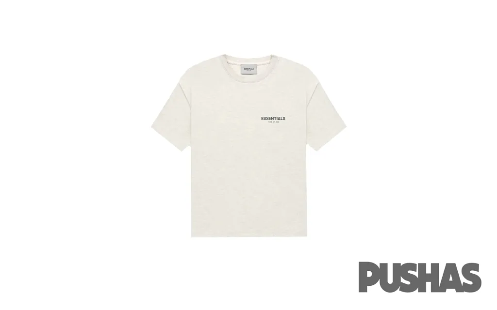 Essentials T-Shirt 'Light Heather Oatmeal' (FW21)