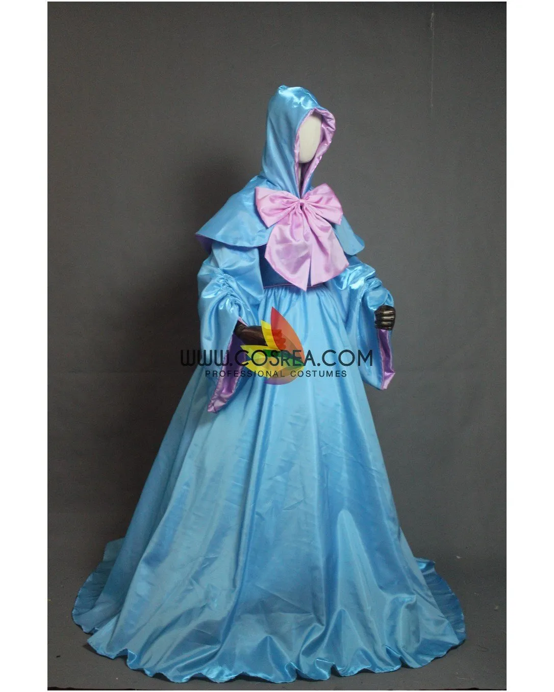 Fairy Godmother Cinderella Satin Cosplay Costume