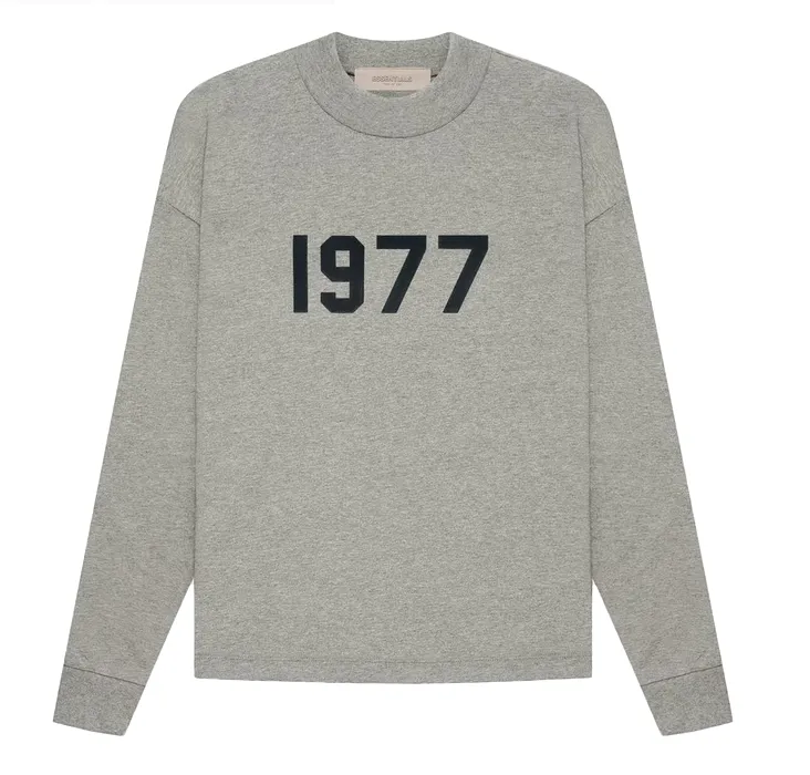 Fear of God Essentials 1977 L/S T-shirt Dark Oatmeal