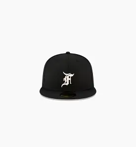 Fear of God Essentials 59FIFTY Fitted Hat Mens Hat - Black