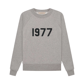 Fear of God ESSENTIALS Crewneck 1977 'Dark Oatmeal'