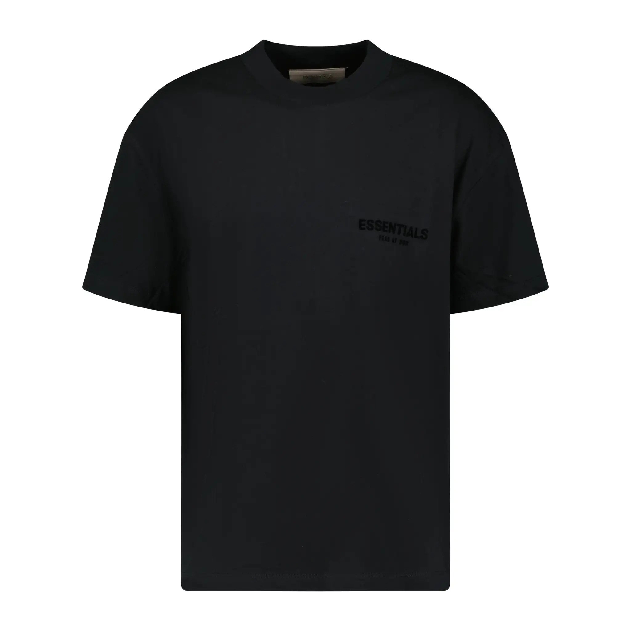 FEAR OF GOD ESSENTIALS ESSENTIALS T-SHIRT (STRETCH LIMO) BLACK