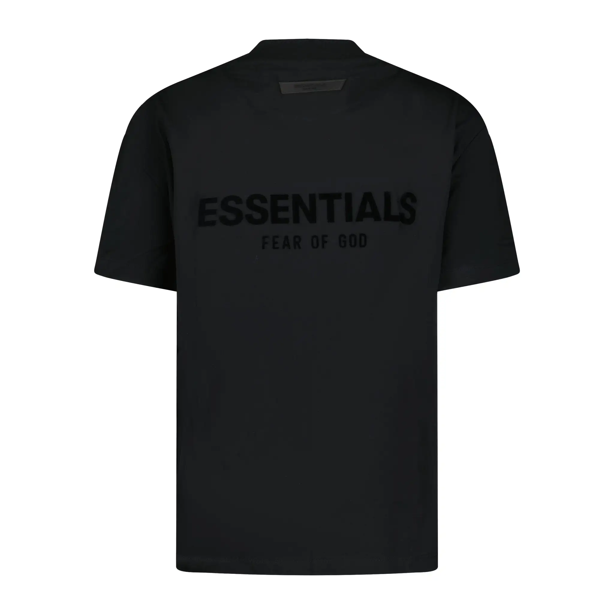 FEAR OF GOD ESSENTIALS ESSENTIALS T-SHIRT (STRETCH LIMO) BLACK