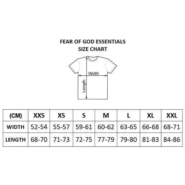 FEAR OF GOD Essentials Felt Logo Long Sleeve Tee Black