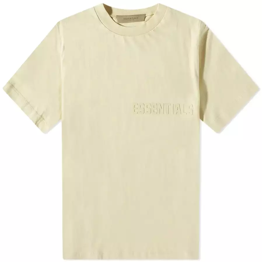 FEAR OF GOD Essentials Felt Logo Tee Shell