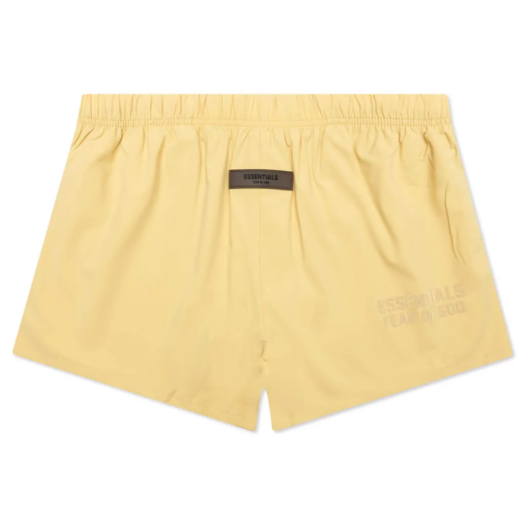 Fear Of God Essentials Kid's Running Short - Light Tuscan