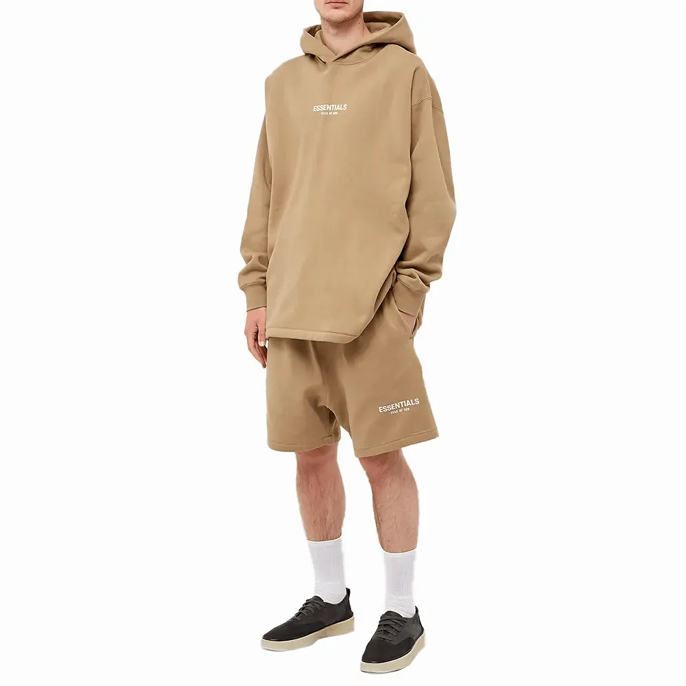 Fear of God ESSENTIALS Logo Sweat Shorts Oak