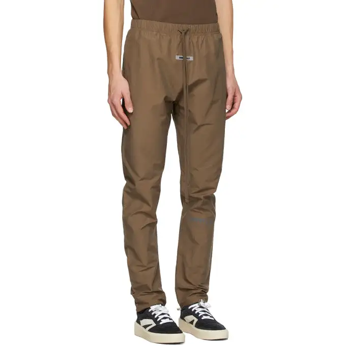 FEAR OF GOD Essentials Nylon Pant Brown